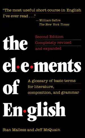 The Elements of English de Stanley Malless