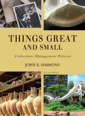 THINGS GREAT AMP SMALL COLLECTIOPB de John E. Simmons