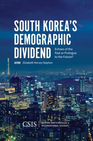 SOUTH KOREAS DEMOGRAPHIC DIVIDPB de Elizabeth Hervey Stephen