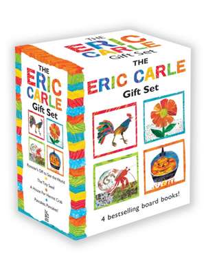 The Eric Carle Gift Set: The Tiny Seed; Pancakes, Pancakes!; A House for Hermit Crab; Rooster's Off to See the World de Eric Carle