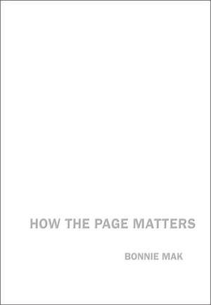 How the Page Matters de Bonnie Mak