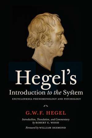 Hegel's Introduction to the System de Gwf Hegel