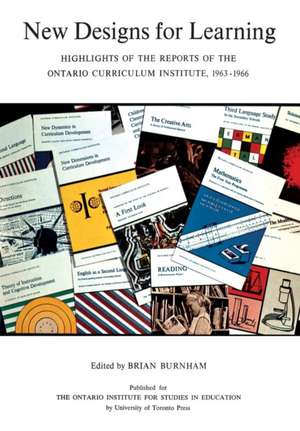 New Designs for Learning de Scholarly Publishing Division University of Toronto Press