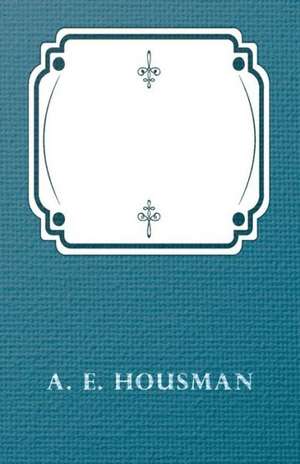 Last Poems de A. E. Housman