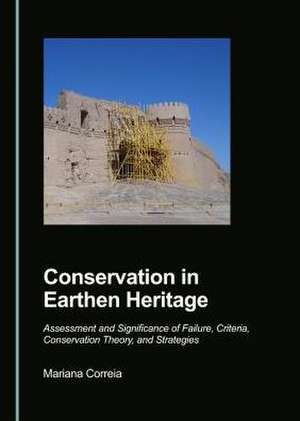 Conservation in Earthen Heritage: Assessment and Significance of Failure, Criteria, Conservation Theory, and Strategies de Mariana Rita Alberto Rosado Correia