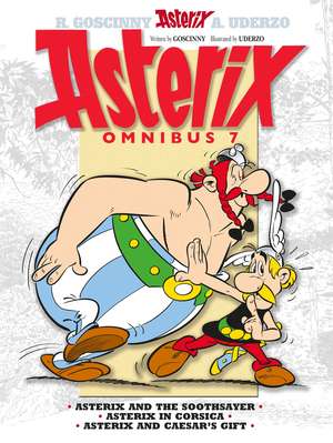 Asterix: Asterix Omnibus 7: Asterix and The Soothsayer, Asterix in Corsica, Asterix and Caesar's Gift de René Goscinny