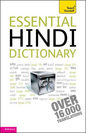 Essential Hindi Dictionary: Teach Yourself de Rupert Snell