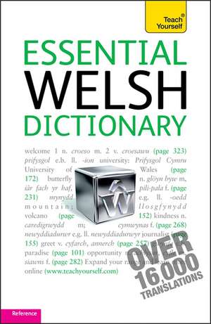 Essential Welsh Dictionary: Teach Yourself de Edwin Lewis