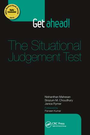 Get ahead! The Situational Judgement Test de Nishanthan Mahesan