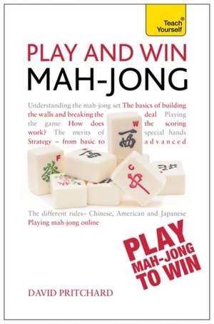 Play and Win Mah-Jong: With the Michel Thomas Method de David Pritchard