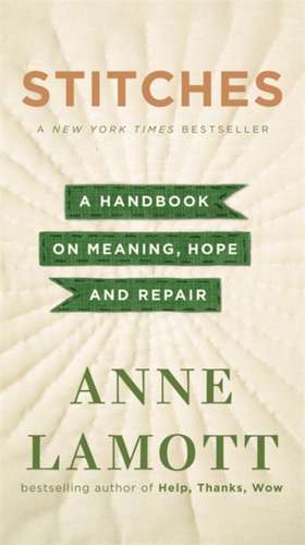 Stitches de Anne Lamott