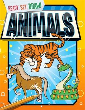 Gamble, P: Ready, Set, Draw: Animals de Paul Gamble