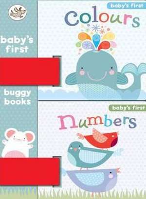 Little Learners - Colours and Numbers: Baby's First Buggy Books de Little Learners