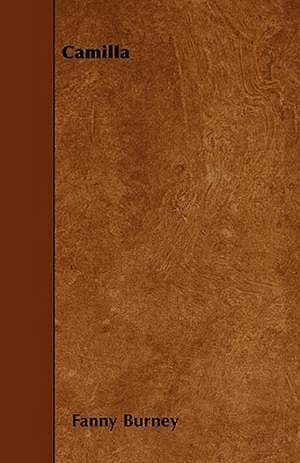 Camilla de Fanny Burney