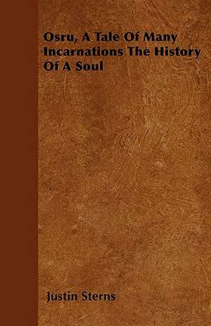 Osru, A Tale Of Many Incarnations The History Of A Soul de Justin Sterns