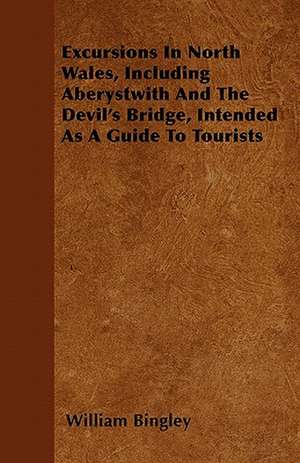 Excursions In North Wales, Including Aberystwith And The Devil's Bridge, Intended As A Guide To Tourists de William Bingley