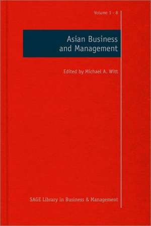 Asian Business and Management de Michael B. Witt