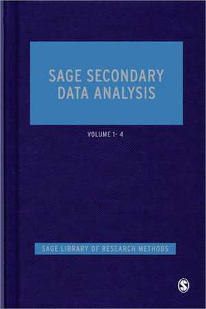 SAGE Secondary Data Analysis de John Goodwin