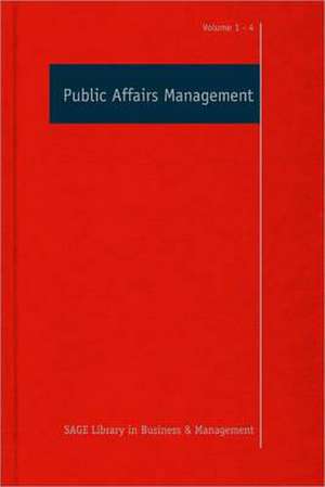 Public Affairs Management de Phil Harris