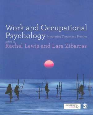 Work and Occupational Psychology