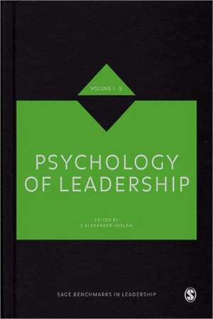 Psychology of Leadership de S. Alexander Haslam