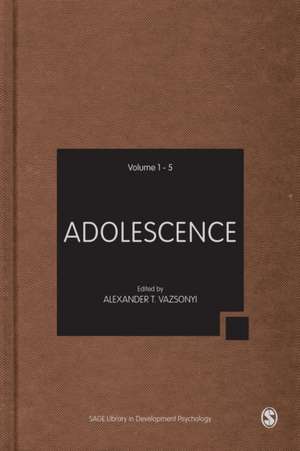 Adolescence de Alexander T. Vazsonyi