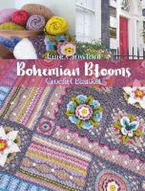 Bohemian Blooms Crochet Blanket de Jane Crowfoot