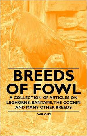 Breeds of Fowl - A Collection of Articles on Leghorns, Bantams, the Cochin and Many Other Breeds de Various