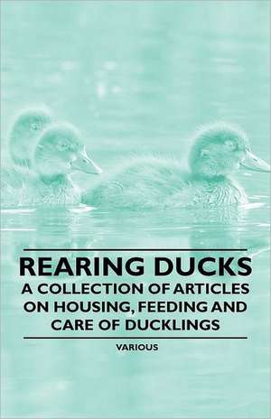 Rearing Ducks - A Collection of Articles on Housing, Feeding and Care of Ducklings de Various