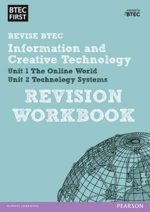 Pearson REVISE BTEC First in I&CT Revision Workbook - for 2025 and 2026 exams