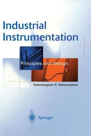 Industrial Instrumentation: Principles and Design de Tattamangalam R. Padmanabhan