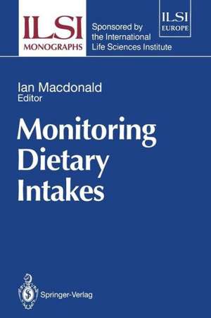 Monitoring Dietary Intakes de Ian Macdonald