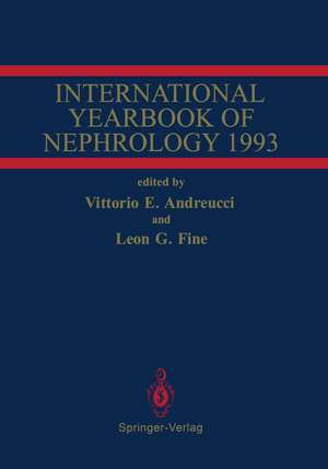 International Yearbook of Nephrology 1993 de Vittorio E. Andreucci