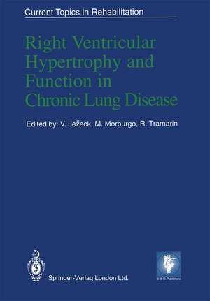 Right Ventricular Hypertrophy and Function in Chronic Lung Disease de V. Jezek