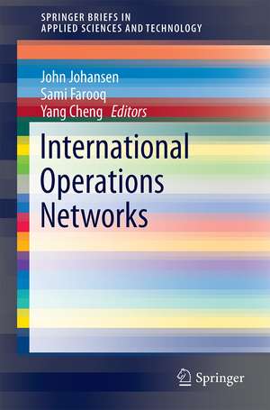 International Operations Networks de John Johansen