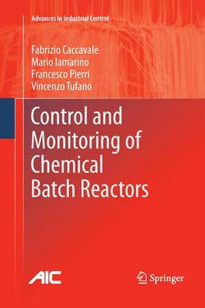 Control and Monitoring of Chemical Batch Reactors de Fabrizio Caccavale