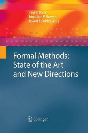 Formal Methods: State of the Art and New Directions de Paul Boca