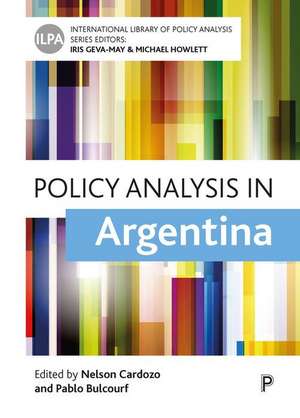 Policy Analysis in Argentina de N Cardozo