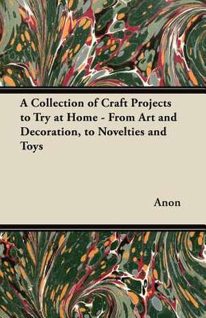 A Collection of Craft Projects to Try at Home - From Art and Decoration, to Novelties and Toys de Anon