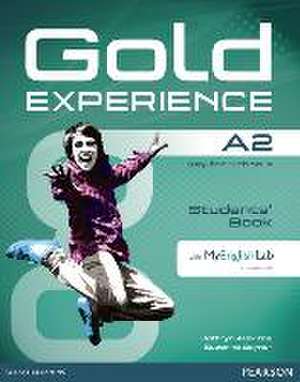 Gold Experience A2 Students' Book with DVD-ROM/MyLab Pack de Kathryn Alevizos