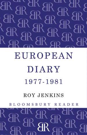 European Diary, 1977-1981 de Roy Jenkins