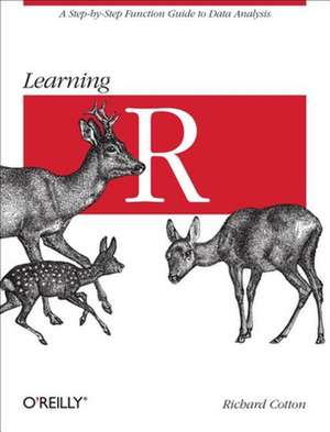 Learning R de Richard Cotton