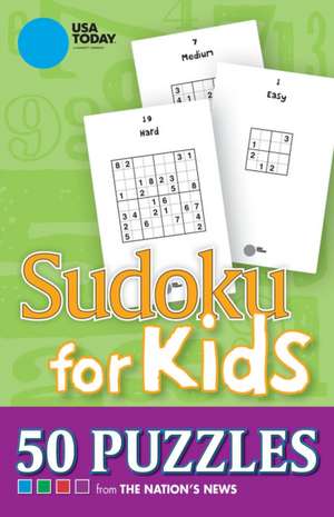 USA Today Sudoku for Kids: 50 Puzzles de USA Today