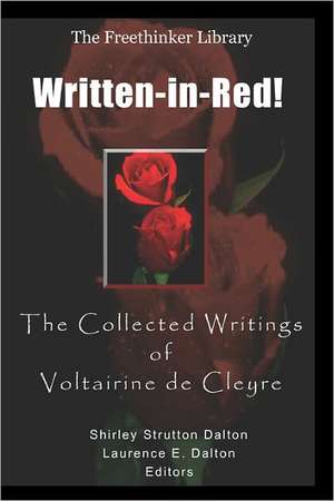 Written-In-Red! de Voltairine De Cleyre