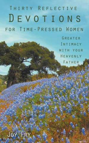 Thirty Reflective Devotions for Time-Pressed Women de Joy Fry