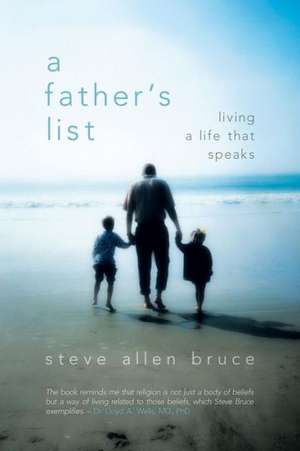 A Father's List de Steve Allen Bruce