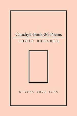 Cauchy3-Book-26-Poems de Cheung Shun Sang