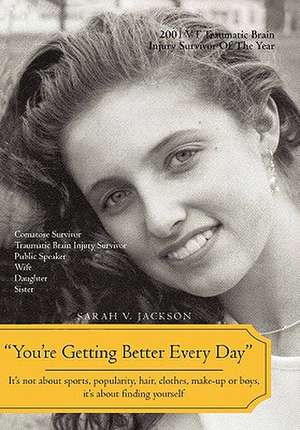 You're Getting Better Every Day de Sarah Victoria Jackson