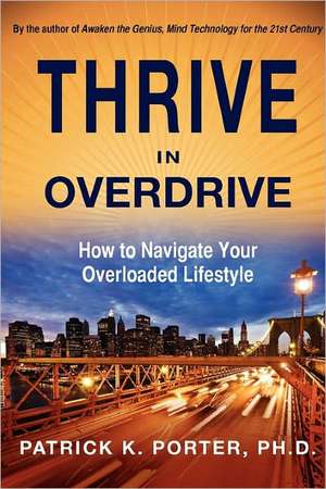 Thrive in Overdrive: How to Navigate Your Overloaded Lifestyle de Patrick Kelly Porter