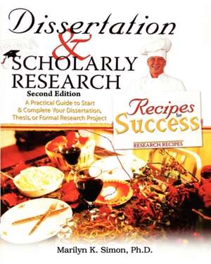 Dissertation & Scholarly Research de Marilyn K. Simon Ph. D.